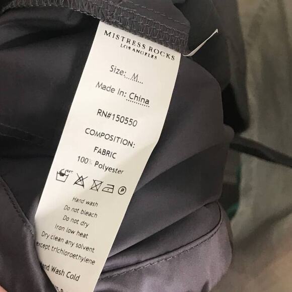 Mistress Rocks Raid Gray Oversized Pull On Jacket - Picture 12 of 12